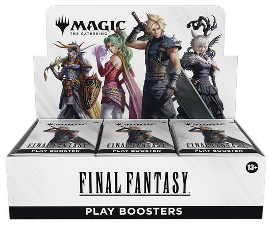 Magic the Gathering Final Fantasy Play Booster 6 Box Case