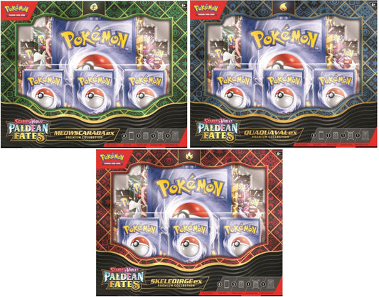 Pokemon Scarlet & Violet Paldean Fates EX Premium Collection Box