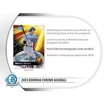 2025 Bowman Chrome Breaker Delight Box