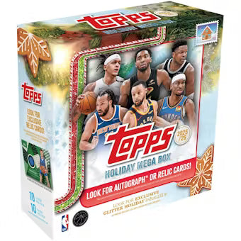 2025-26 Topps Holiday Basketball Mega 20 Box Case
