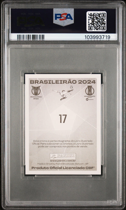 2024 Panini Brasileirao Estevao #17 PSA 10