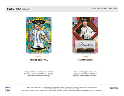 2022-23 Panini Select FIFA Soccer Hobby Box