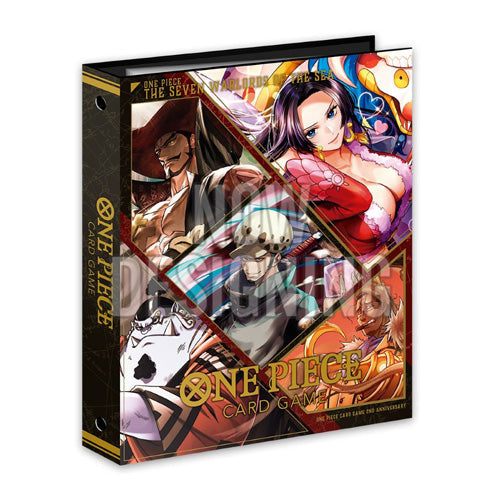One Piece Card Game 9-Pocket Binder Set Seven Warlords of the Sea