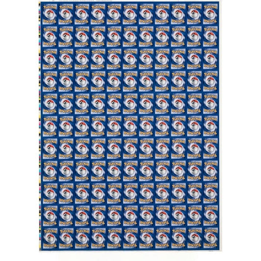 Pokemon: Base Set Zap! Theme Deck - Uncut Sheet