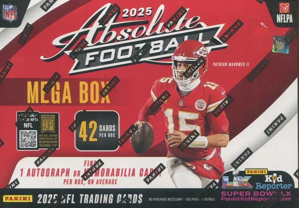 2025 Panini Absolute Football Hobby Mega 20 Box Case