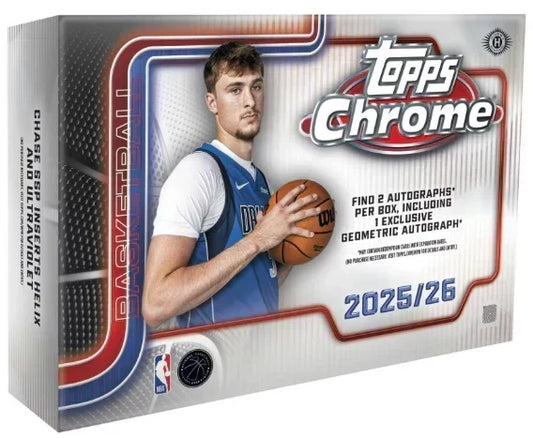 2025-26 Topps Chrome Basketball Breakers Delight Box