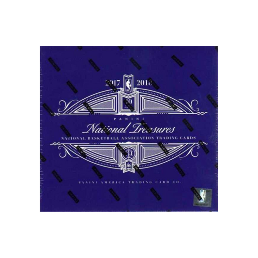 2017-18 Panini National Treasures NBA Hobby 4 Box Case