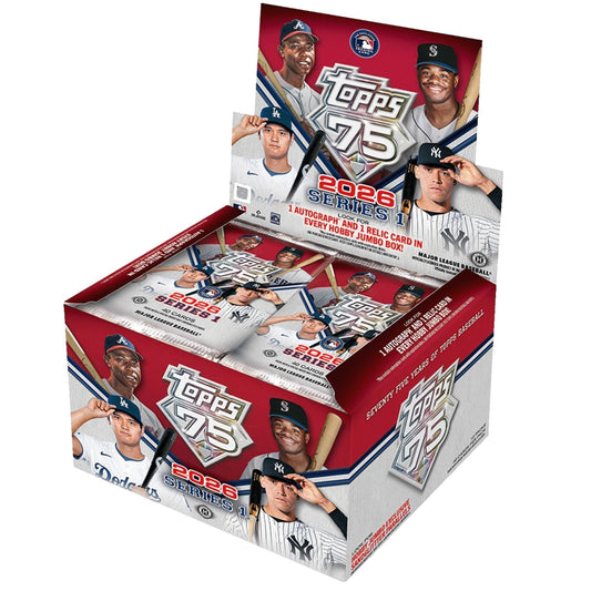 2026 Topps Series 1 Baseball Jumbo Box