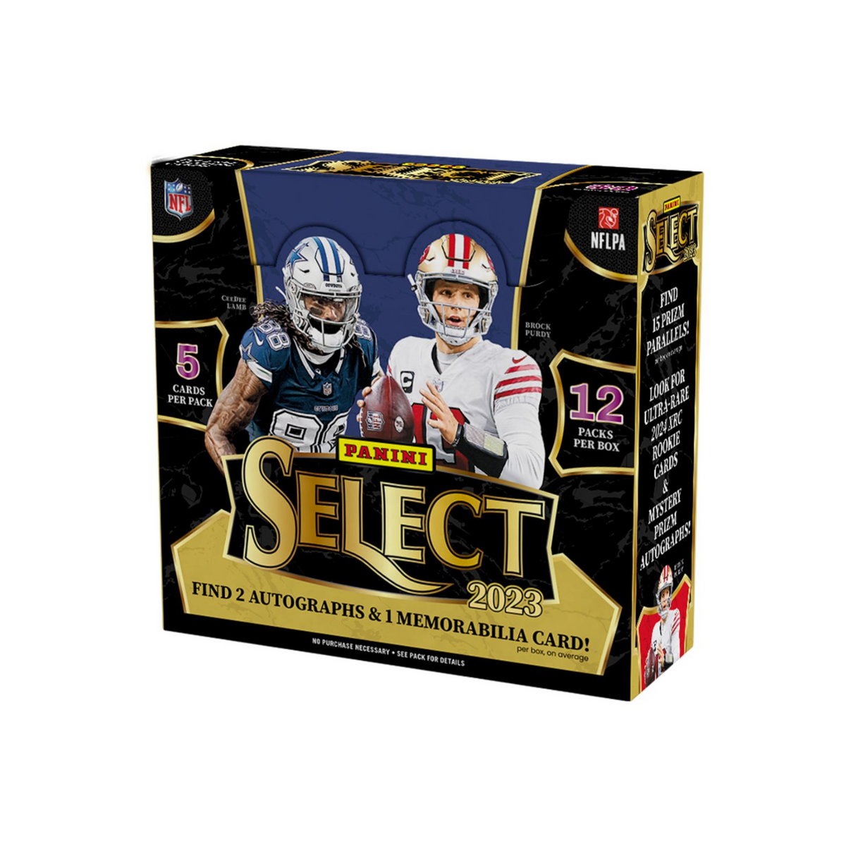 2023 Panini Select Football Hobby 12 Box Case
