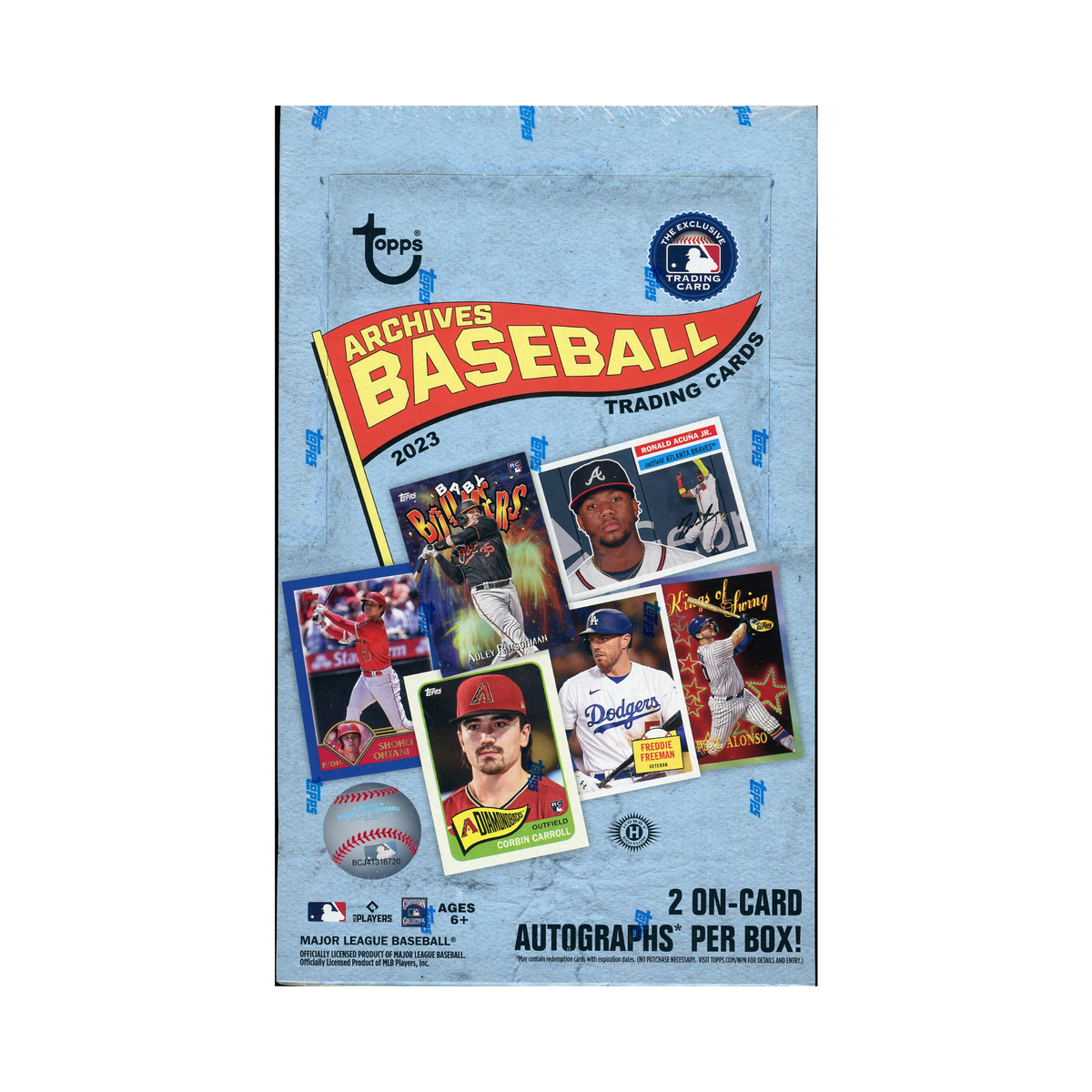 2023 Topps Archives Baseball Hobby 10 Box Case