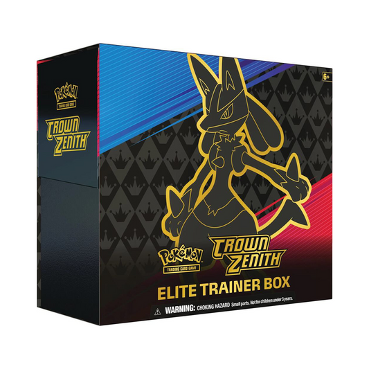 Pokemon Sword and Shield Crown Zenith Elite Trainer Box