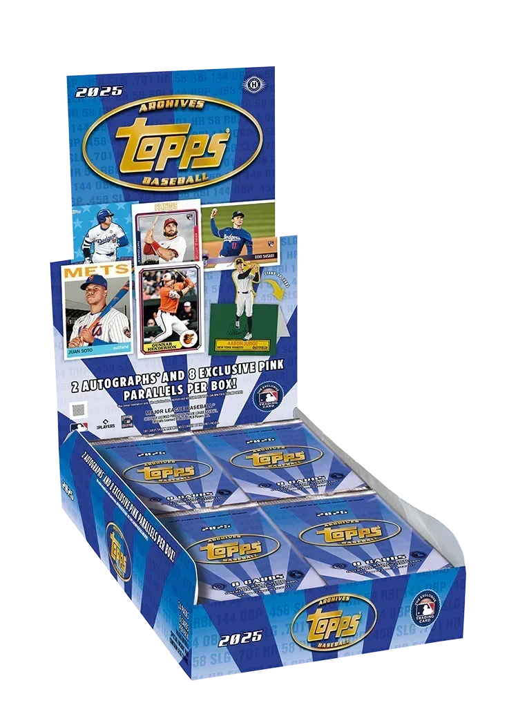 2025 Topps Archives Baseball Hobby 10 Box Case