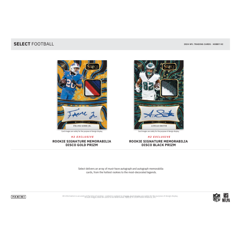 2024 Panini Select Football H2 Hybrid Box