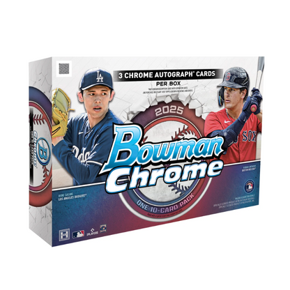 2025 Bowman Chrome Baseball Breaker's Delight 6 Box Case