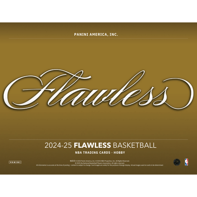 2024/25 Panini Flawless Basketball Hobby 2 Box Case