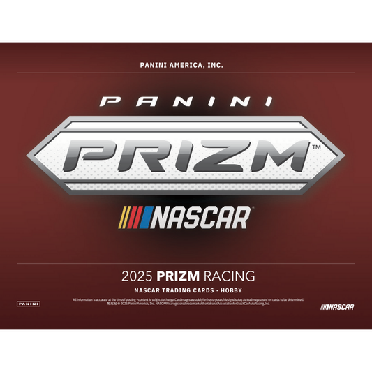 2025 Panini Prizm Racing Hobby 12 Box Case