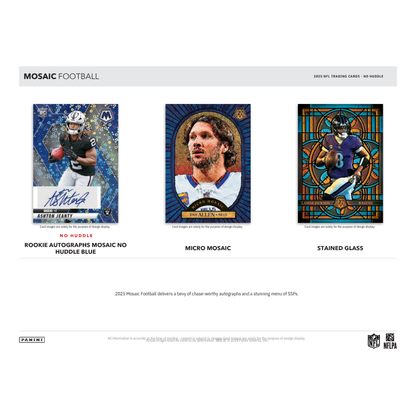 2025 Panini Mosaic Football No Huddle Box