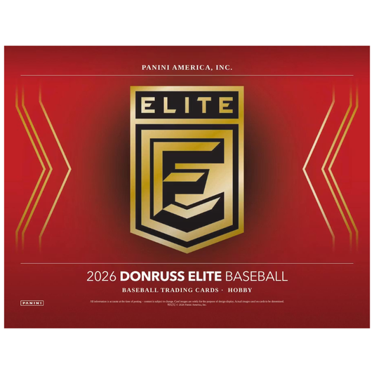 2026 Panini Donruss Elite Baseball Hobby 12 Box Case