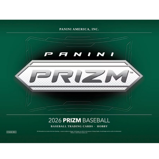 2026 Panini Prizm Baseball Hobby 12 Box Case