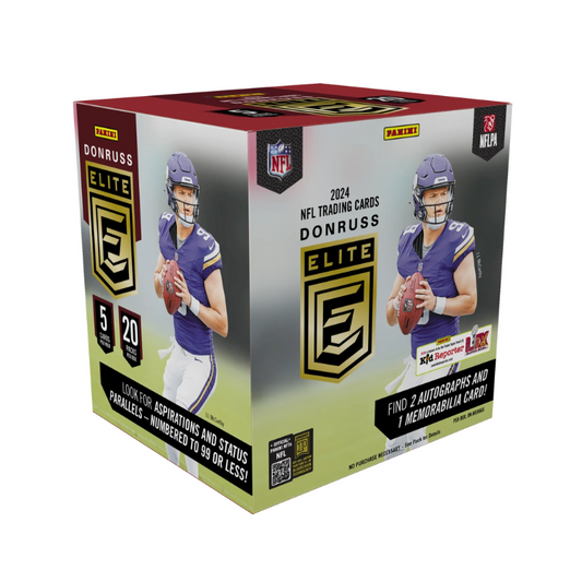 2024 Donruss Elite Football Hobby 12 Box Case