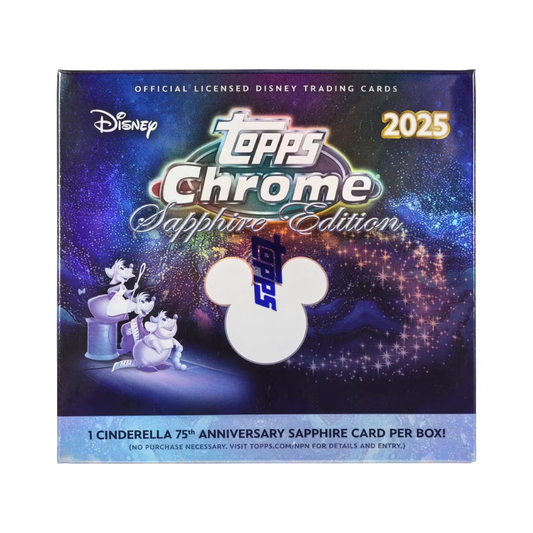 2025 Topps Disney Chrome Sapphire Hobby Box