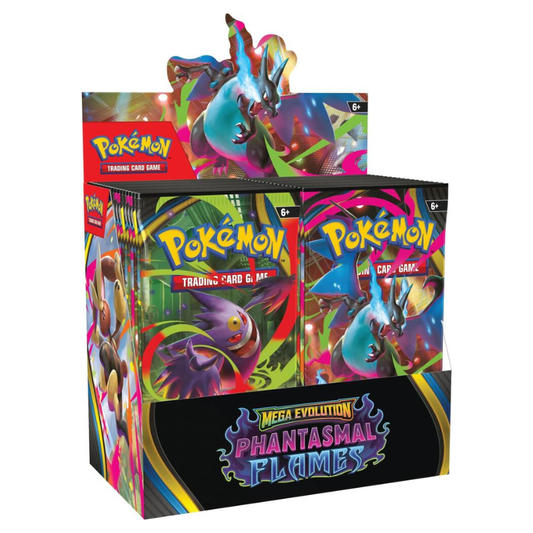 Pokemon Mega Evolution Phantasmal Flames Booster Box