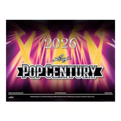 2026 Leaf Pop Century Hobby Box