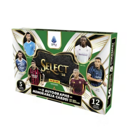 2025/26 Panini Select Serie A Soccer Hobby Box