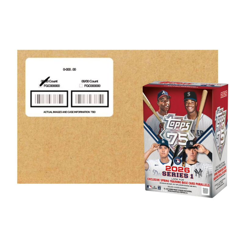 2026 Topps Series 1 Baseball Blaster 40 Box Case