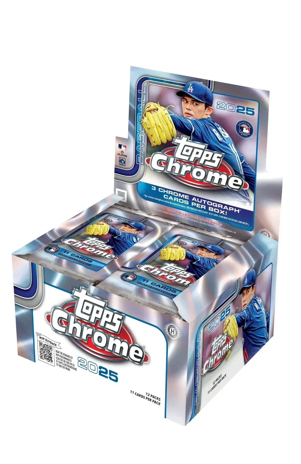 2025 Topps Chrome Baseball Jumbo 8 Box Case