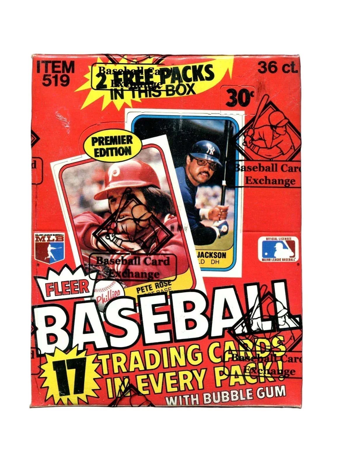 1981 Fleer Baseball Wax Box (BBCE Wrapped)