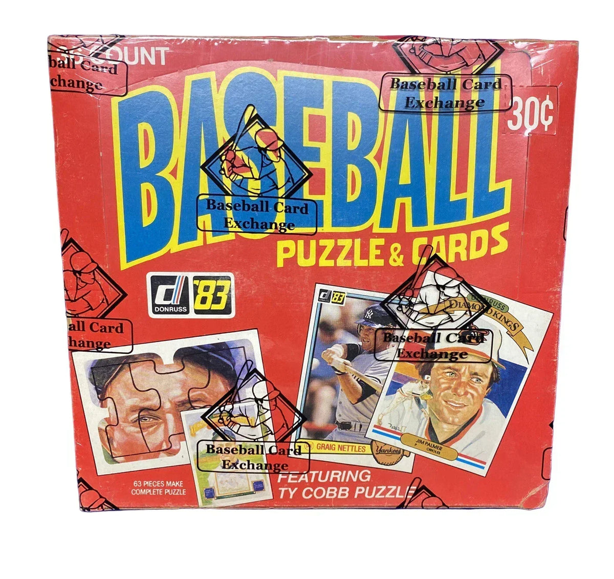 1983 Donruss Baseball Wax Box (BBCE Wrapped)